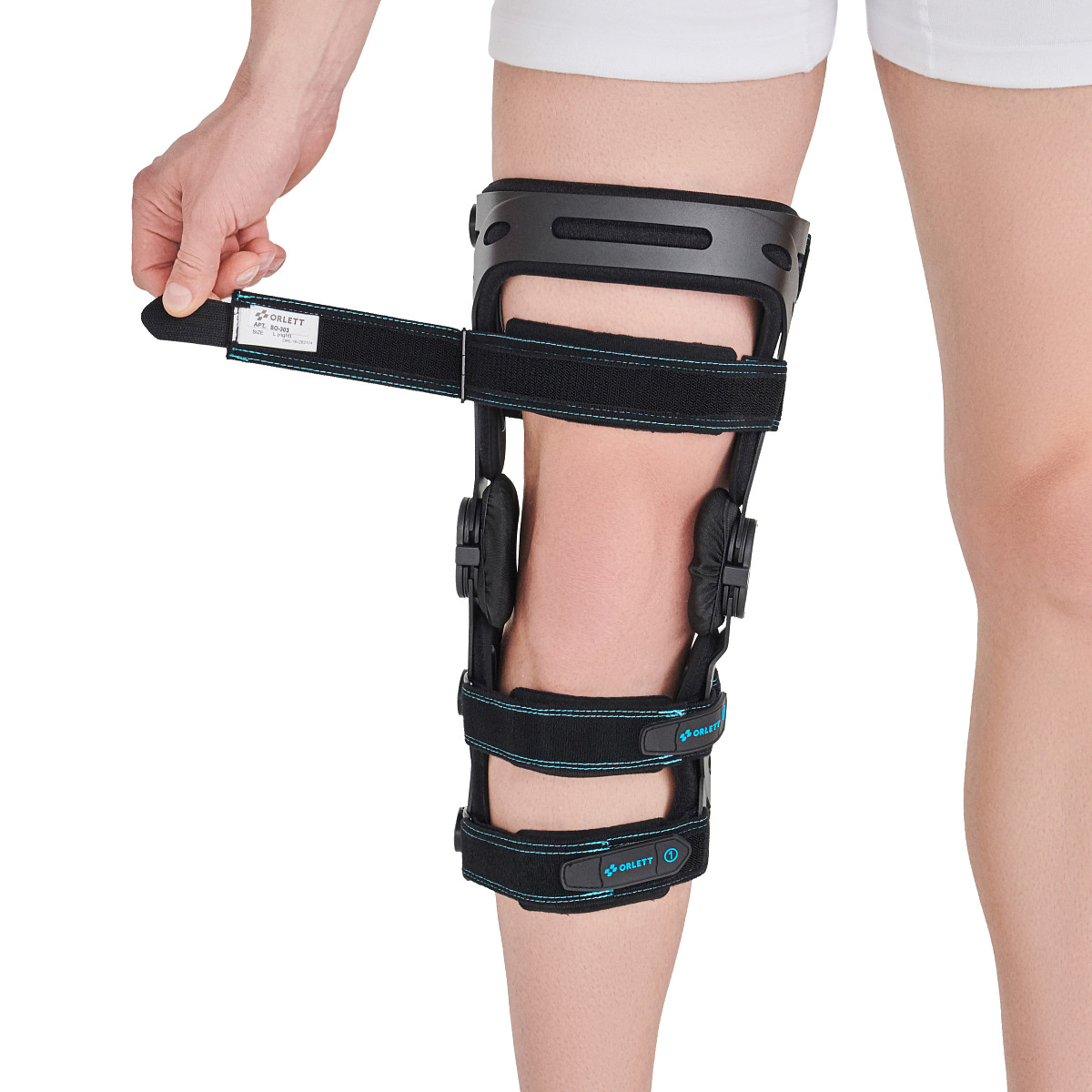 Ортез на коленный сустав SO-303 Левый Orlett, сильная фиксация купить в OrtoMir24